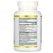 California Gold Nutrition, экстракт босвеллии с экстрактом куркумы, 250 мг, 120 вегетарианских капсул